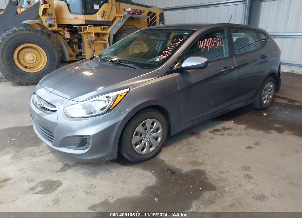 2017 HYUNDAI ACCENT VIN: KMHCT5AE2HU345218