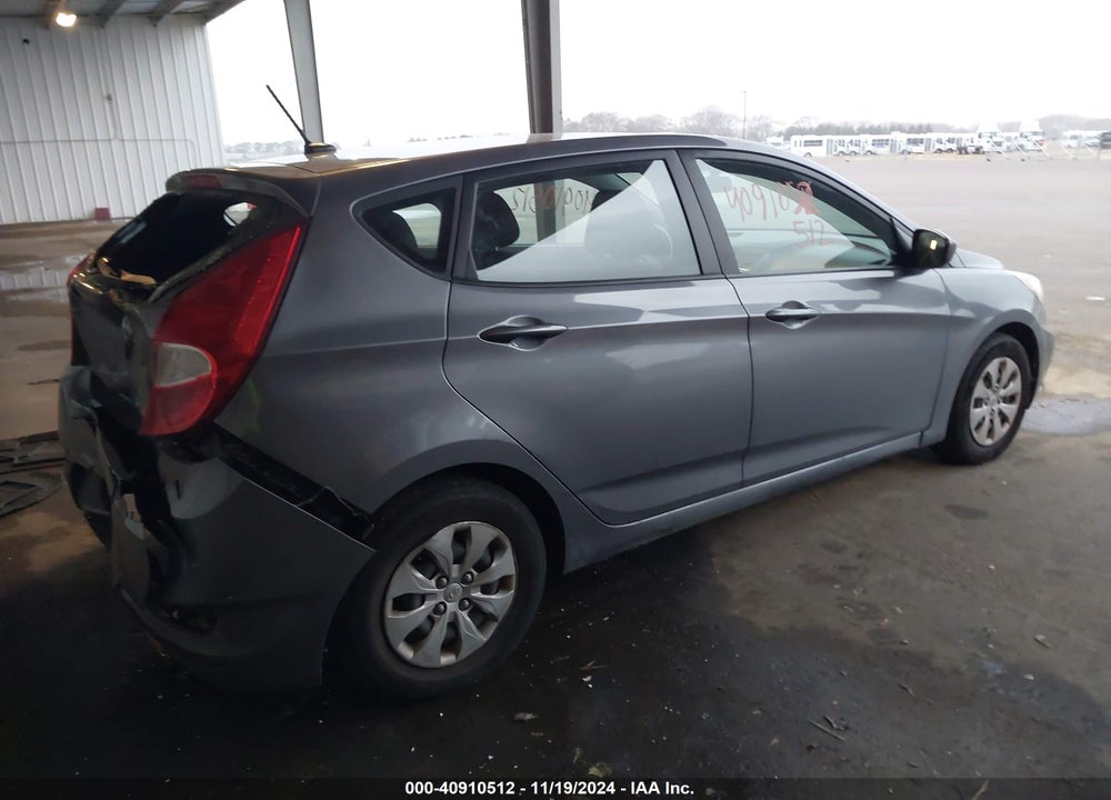 2017 HYUNDAI ACCENT VIN: KMHCT5AE2HU345218
