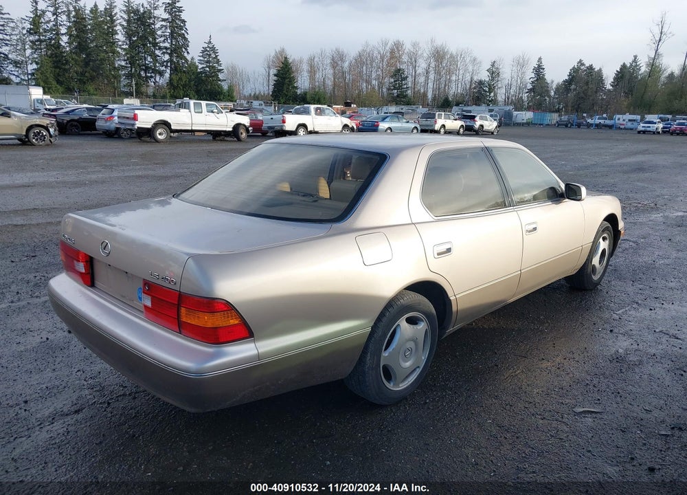 1998 LEXUS LS 400 VIN: JT8BH28F4W0110157
