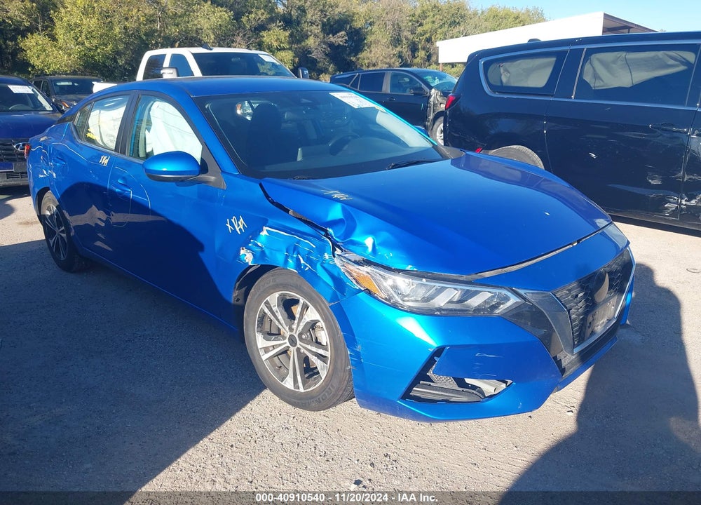 2022 NISSAN SENTRA SV XTRONIC CVT VIN: 3N1AB8CV7NY255989