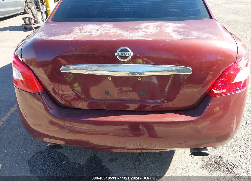 2009 NISSAN MAXIMA 3.5 S VIN: 1N4AA51E99C845892
