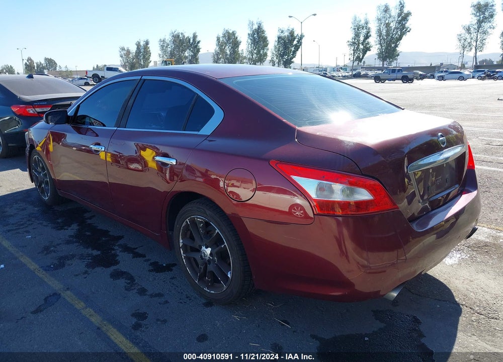 2009 NISSAN MAXIMA 3.5 S VIN: 1N4AA51E99C845892