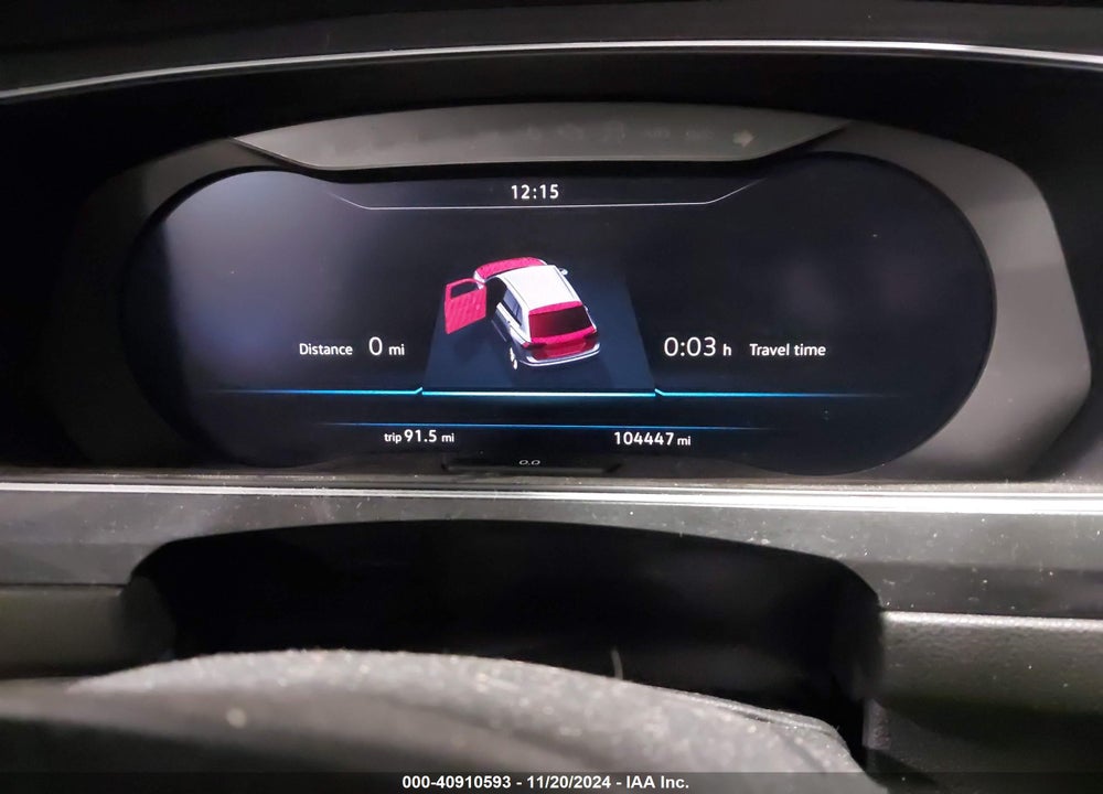 2019 VOLKSWAGEN TIGUAN 2.0T SE/2.0T SEL/2.0T SEL R-LINE/2.0T SEL R-LINE BLACK VIN: 3VV2B7AX2KM021277