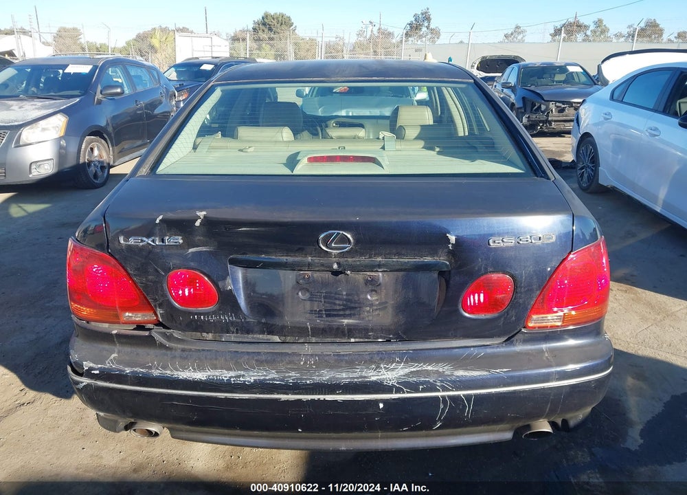 2001 LEXUS GS 300 VIN: JT8BD69S210147943