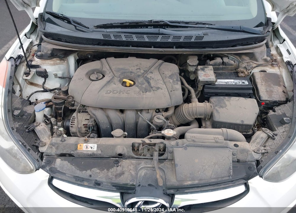 2013 HYUNDAI ELANTRA GLS VIN: 5NPDH4AE4DH452179
