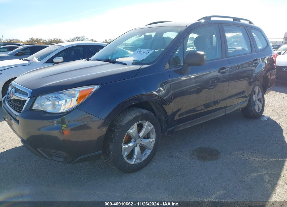 2016 SUBARU FORESTER 2.5I VIN: JF2SJABC9GH481141