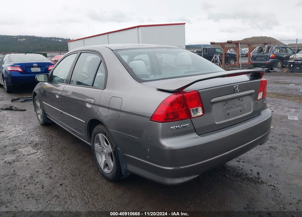 2004 HONDA CIVIC EX VIN: 2HGES26724H572867