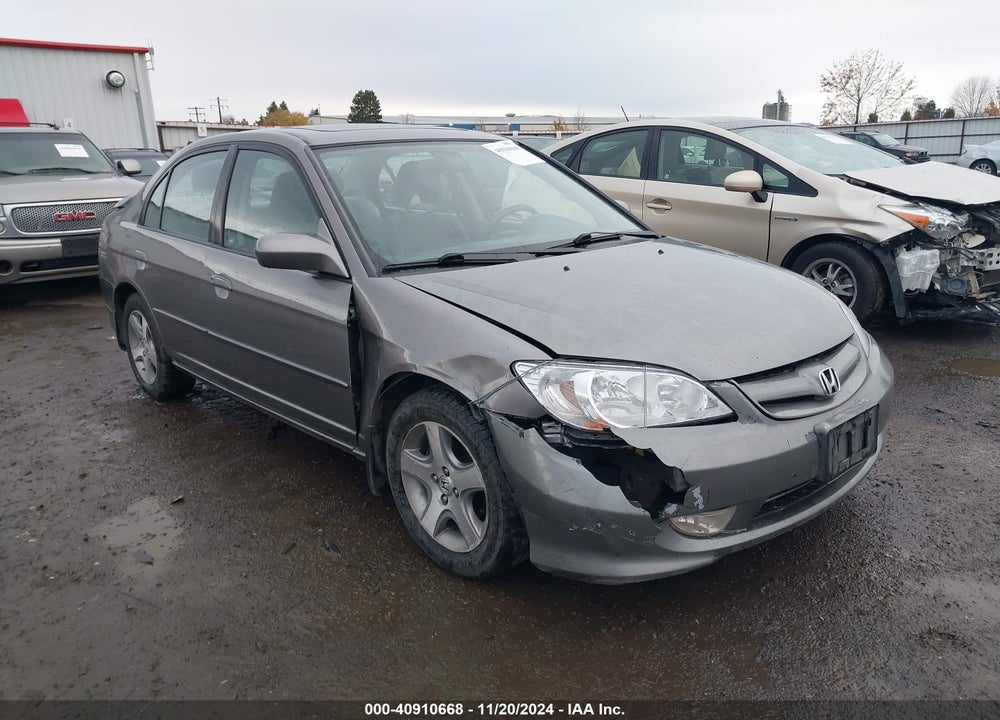 2004 HONDA CIVIC EX VIN: 2HGES26724H572867