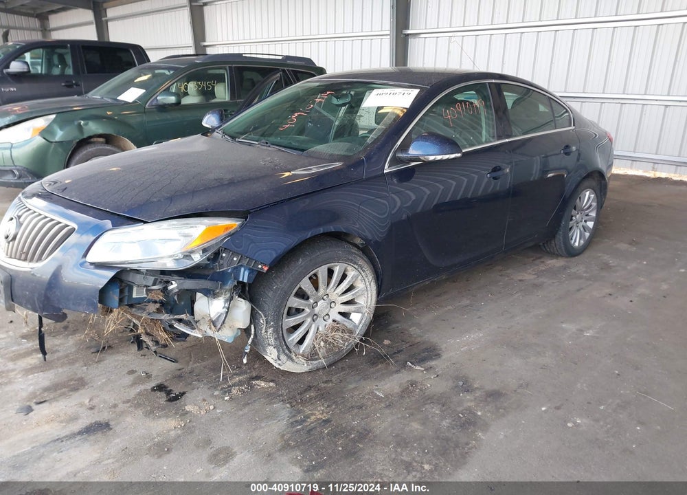 2012 BUICK REGAL VIN: 2G4GR5EK8C9143215