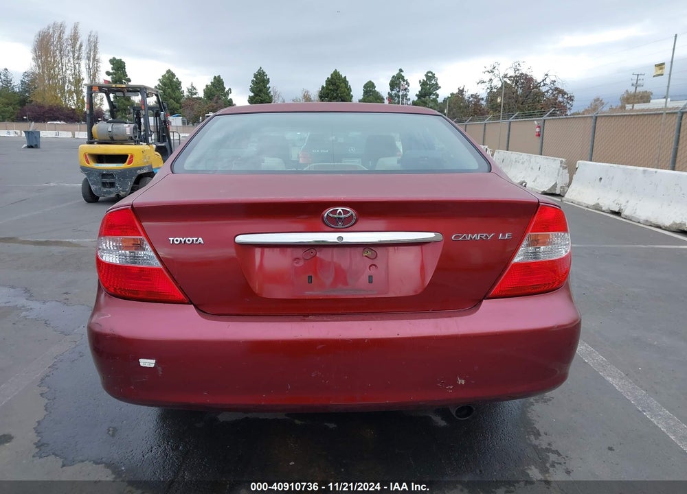 2002 TOYOTA CAMRY LE VIN: JTDBE32K020015983