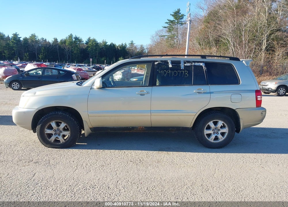 2003 TOYOTA HIGHLANDER V6 VIN: JTEHF21A130148033