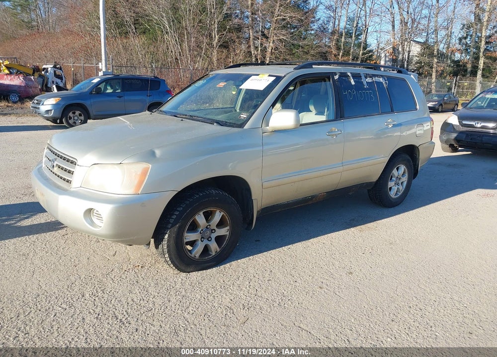 2003 TOYOTA HIGHLANDER V6 VIN: JTEHF21A130148033