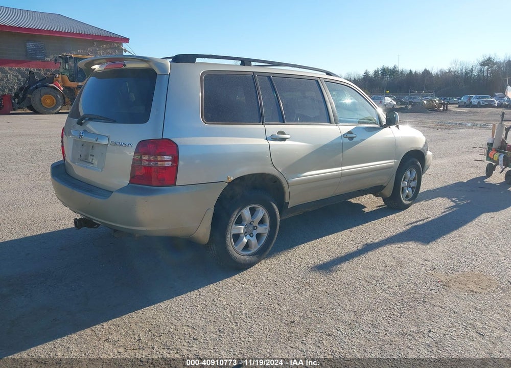 2003 TOYOTA HIGHLANDER V6 VIN: JTEHF21A130148033