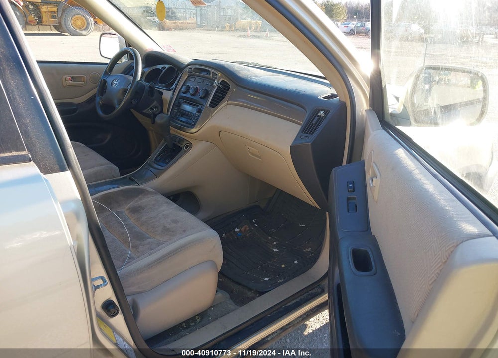 2003 TOYOTA HIGHLANDER V6 VIN: JTEHF21A130148033
