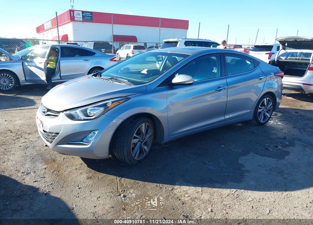 2015 HYUNDAI ELANTRA LIMITED VIN: 5NPDH4AE7FH609416