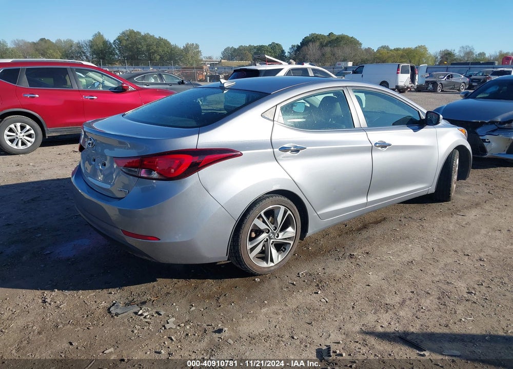 2015 HYUNDAI ELANTRA LIMITED VIN: 5NPDH4AE7FH609416
