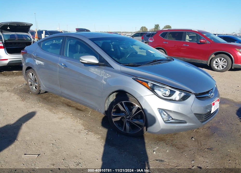 2015 HYUNDAI ELANTRA LIMITED VIN: 5NPDH4AE7FH609416