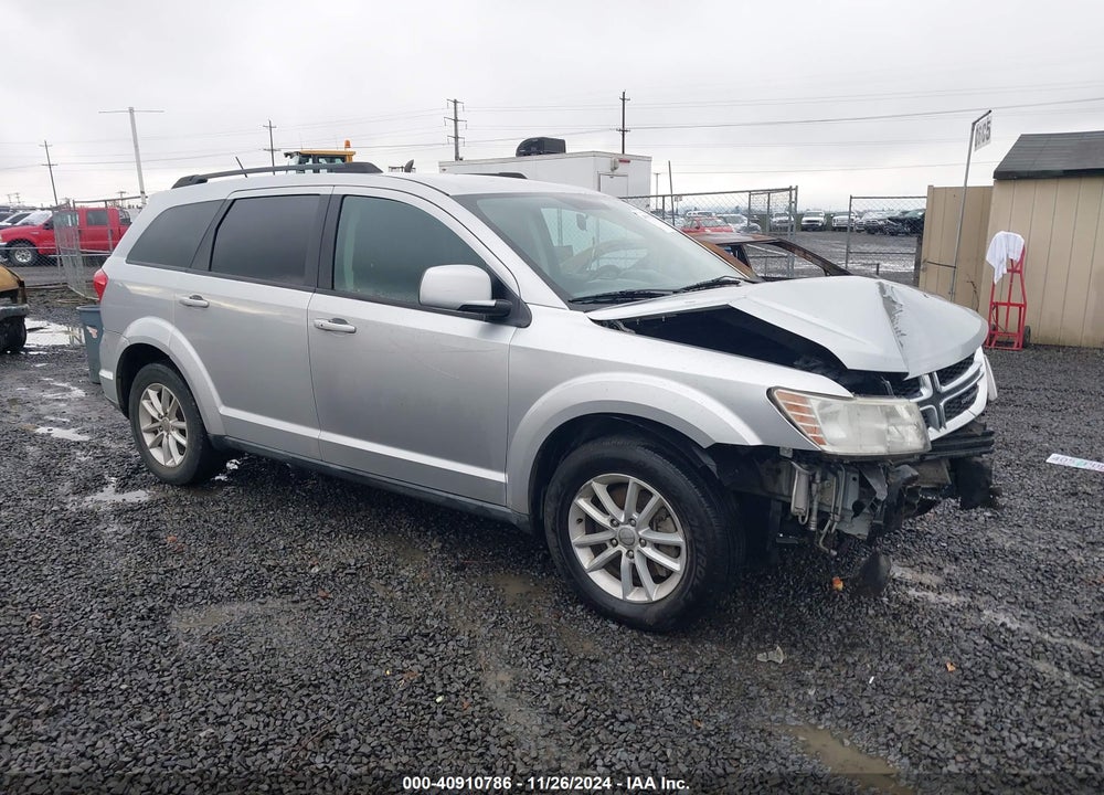 2014 DODGE JOURNEY SXT VIN: 3C4PDCBGXET270880