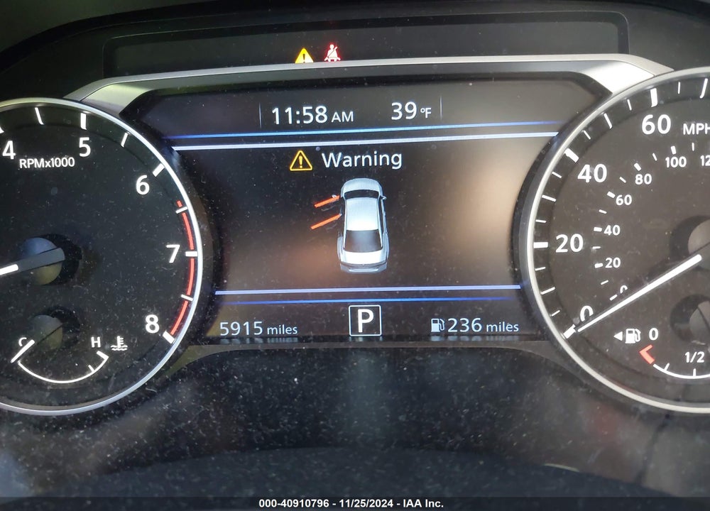 2024 NISSAN ALTIMA SV FWD VIN: 1N4BL4DV0RN405987