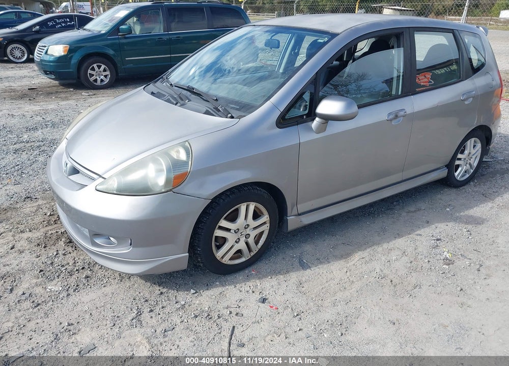 2008 HONDA FIT SPORT VIN: JHMGD38668S028204