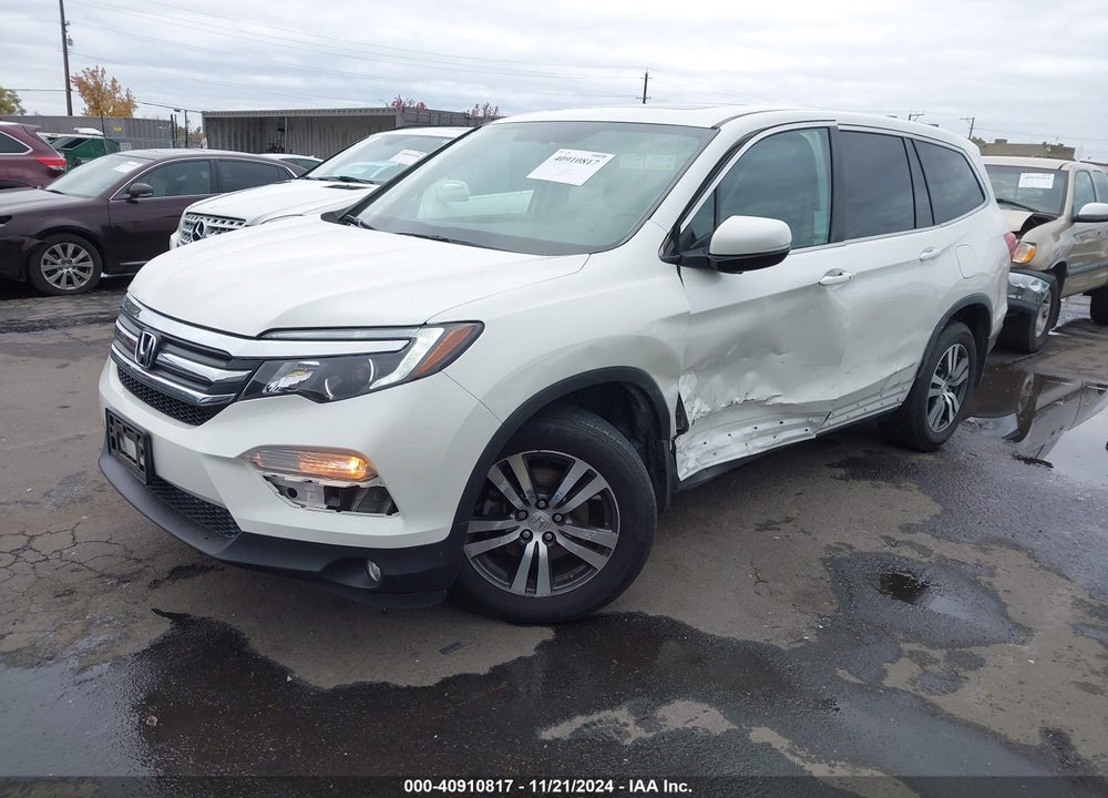 2017 HONDA PILOT EX-L VIN: 5FNYF5H73HB042479