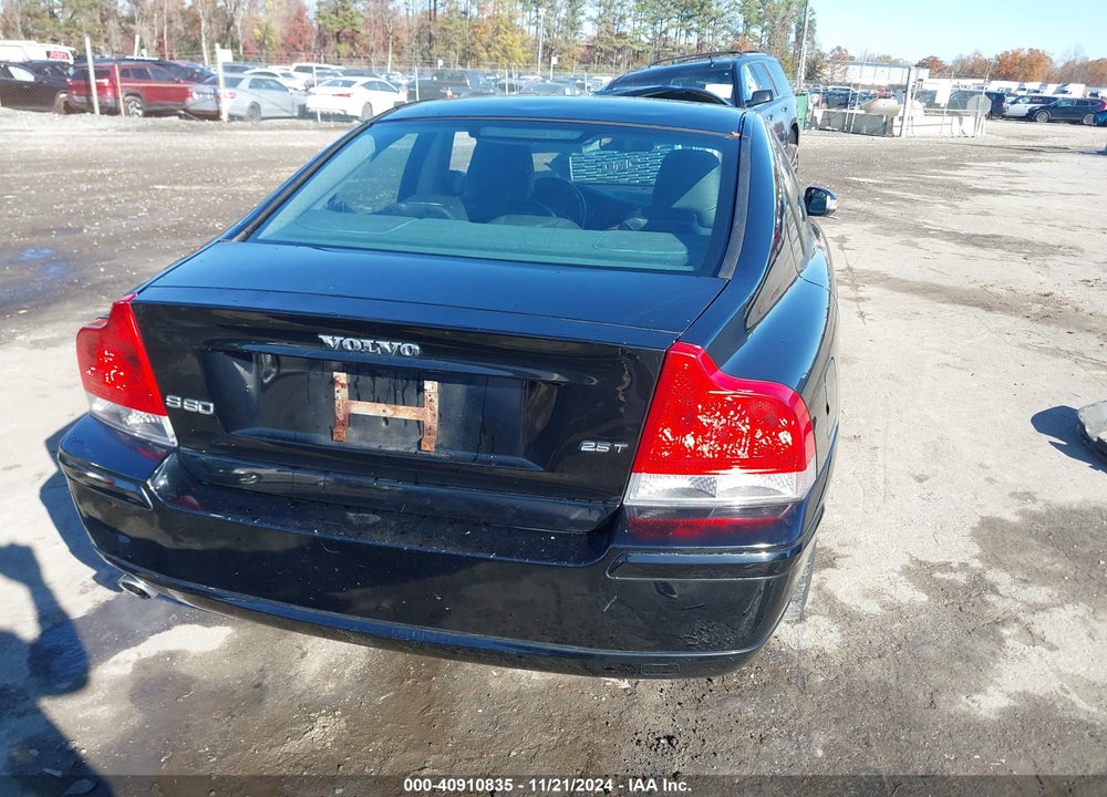 2008 VOLVO S60 2.5T VIN: YV1RS592782690648