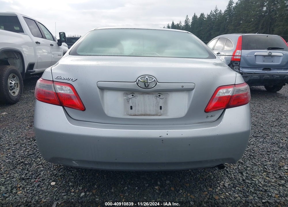 2007 TOYOTA CAMRY LE VIN: 4T1BE46K97U602646