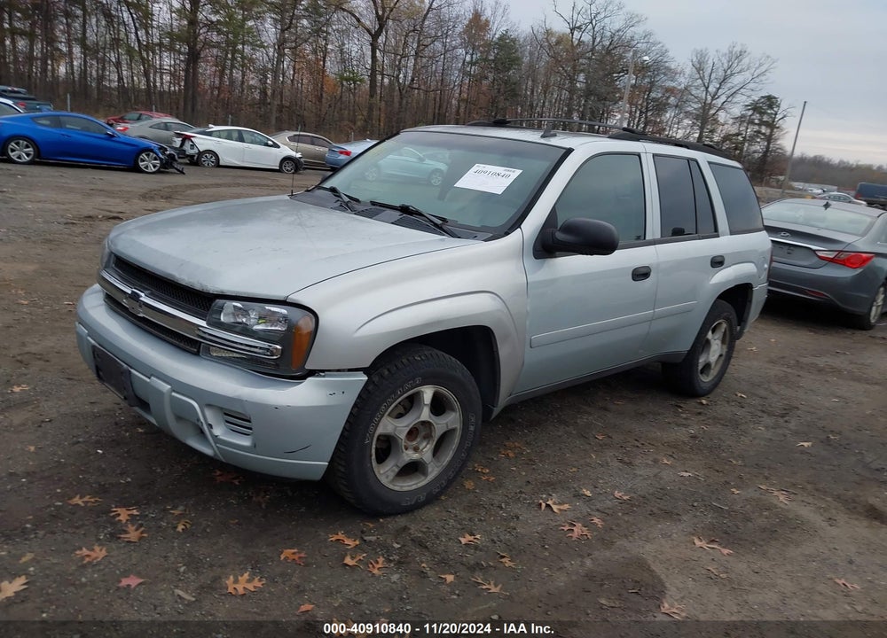 2007 CHEVROLET TRAILBLAZER LS VIN: 1GNDT13S172195298
