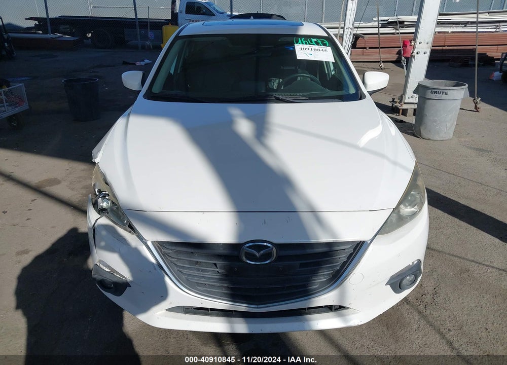 2015 MAZDA 3 I GRAND TOURING VIN: JM1BM1M73F1223923