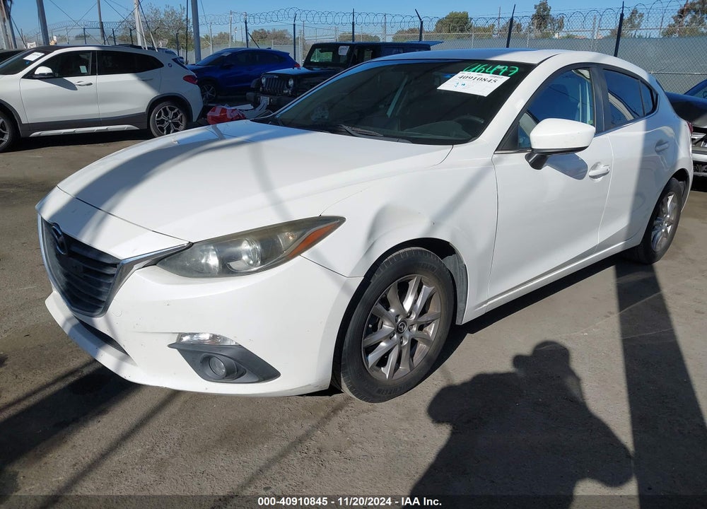 2015 MAZDA 3 I GRAND TOURING VIN: JM1BM1M73F1223923