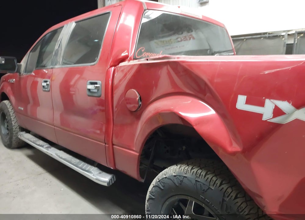 2012 FORD F150 VIN: 1FTFW1ETXCFB73947