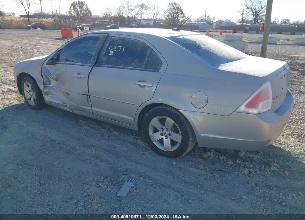 2008 FORD FUSION SE VIN: 3FAHP07ZX8R165381