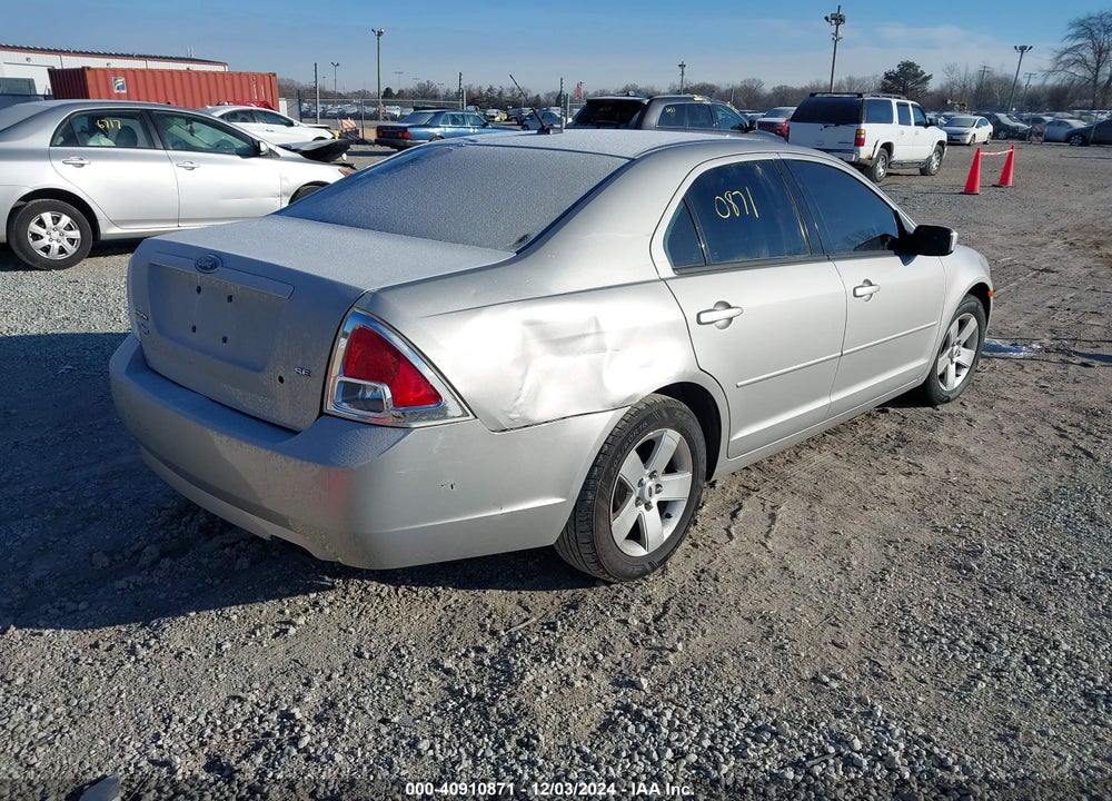 2008 FORD FUSION SE VIN: 3FAHP07ZX8R165381