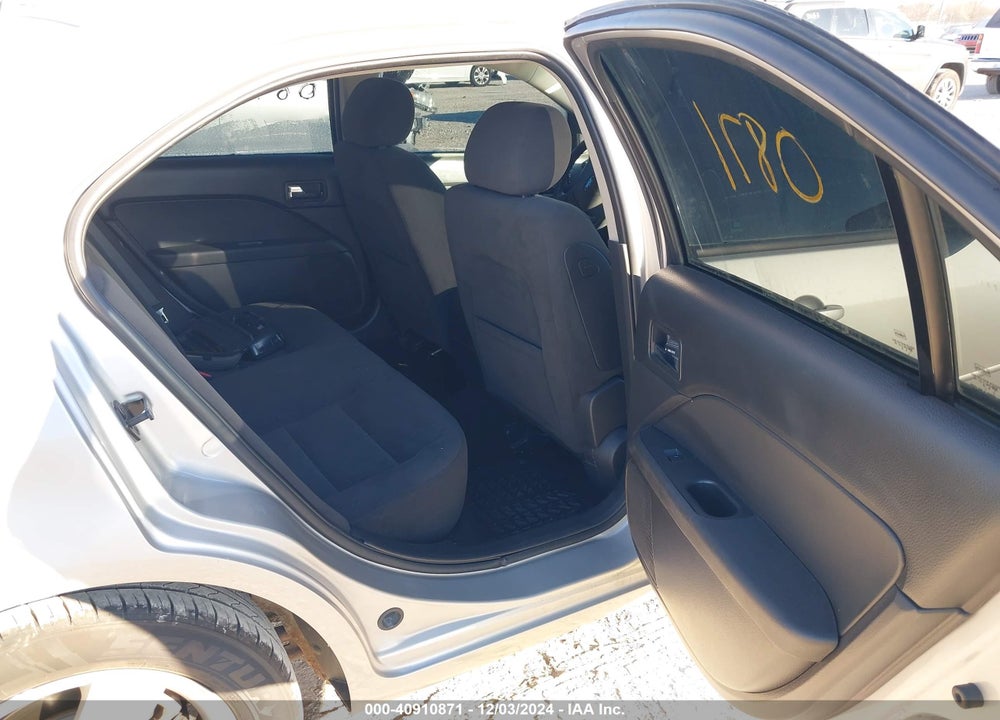 2008 FORD FUSION SE VIN: 3FAHP07ZX8R165381