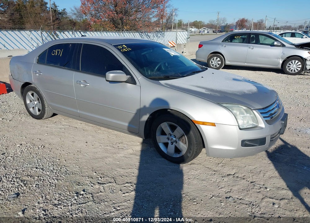 2008 FORD FUSION SE VIN: 3FAHP07ZX8R165381