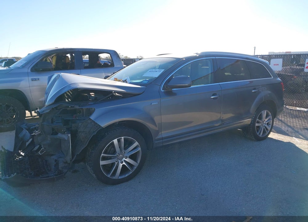 2015 AUDI Q7 3.0T PREMIUM VIN: WA1LGAFE5FD029345