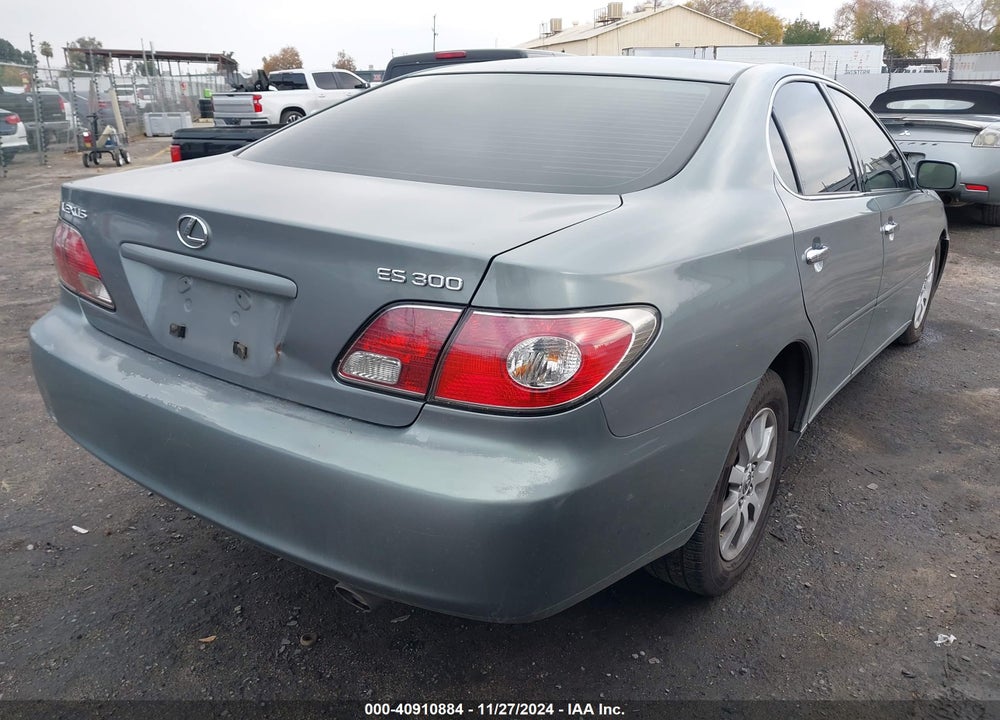 2003 LEXUS ES 300 VIN: JTHBF30G730114456