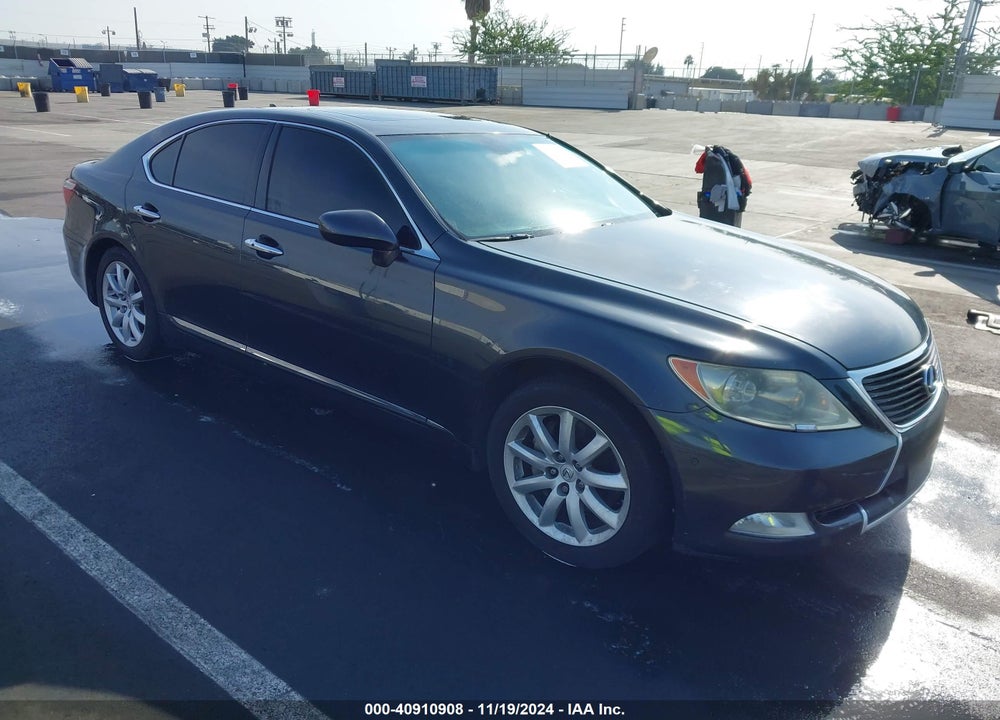 2007 LEXUS LS 460 VIN: JTHBL46F075045907