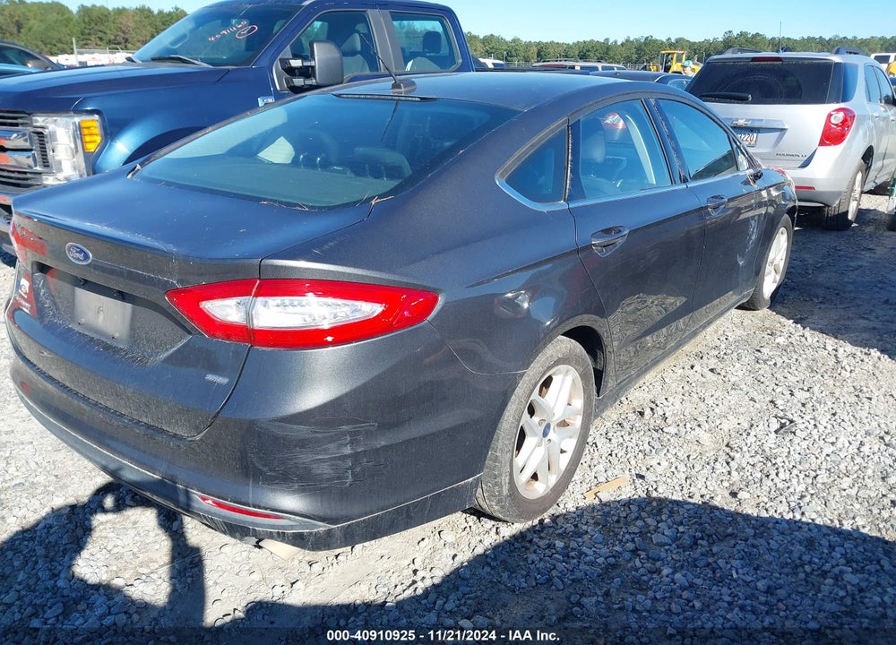 2016 FORD FUSION SE VIN: 3FA6P0H74GR129429