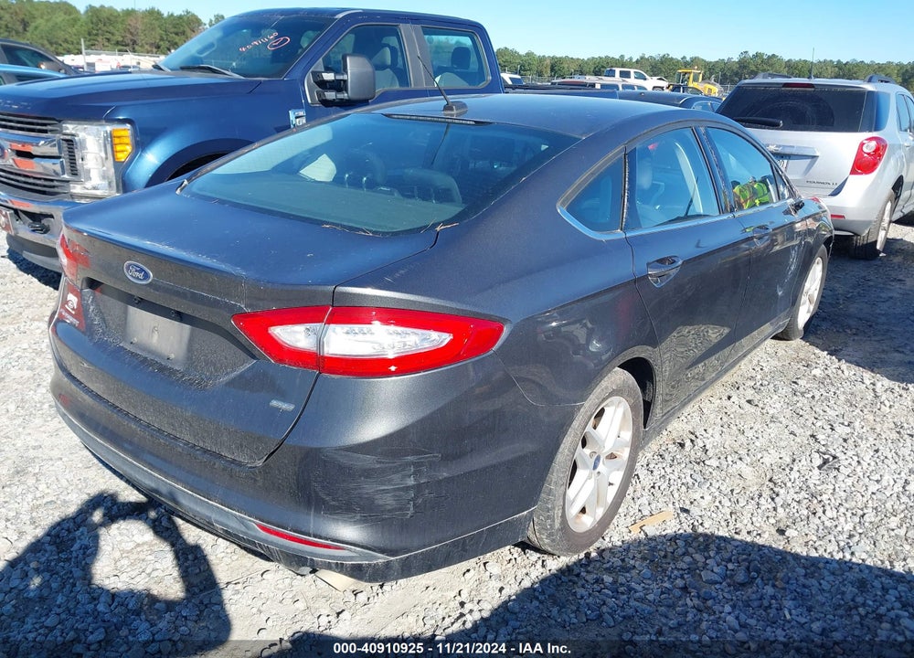 2016 FORD FUSION SE VIN: 3FA6P0H74GR129429