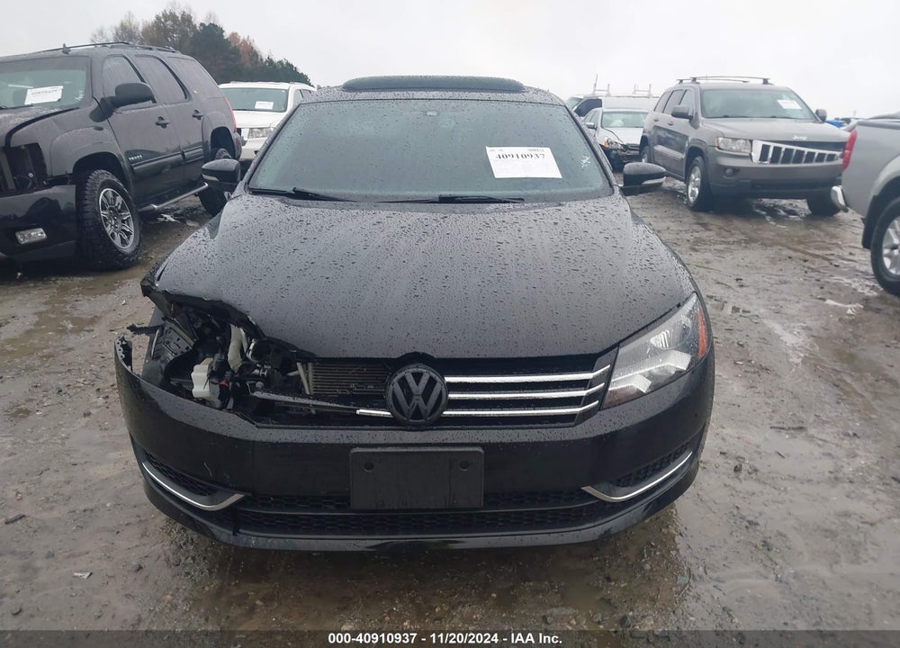 2014 VOLKSWAGEN PASSAT VIN: 1VWBT7A3XEC072599