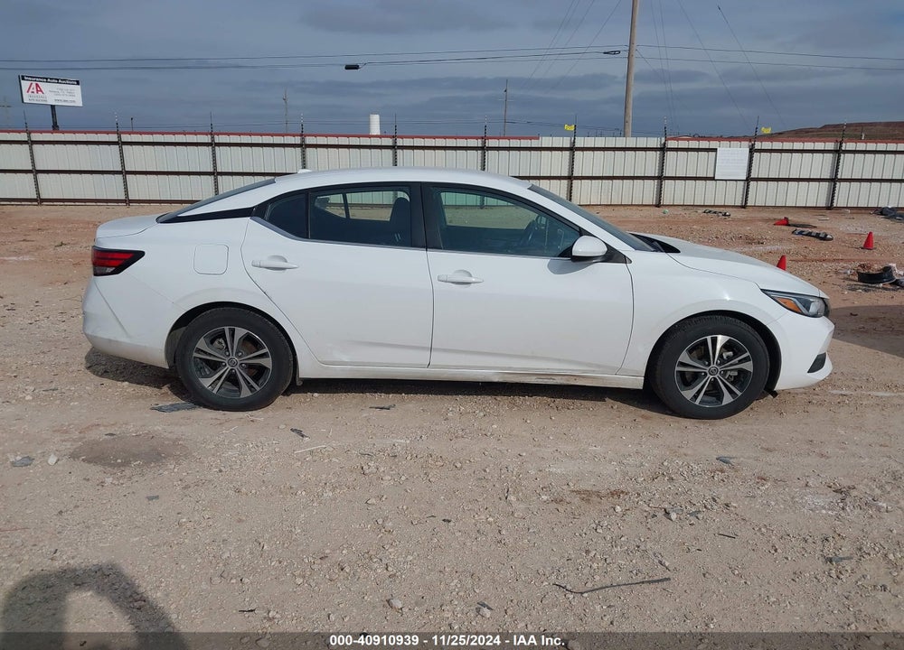 2022 NISSAN SENTRA SV XTRONIC CVT VIN: 3N1AB8CVXNY204793
