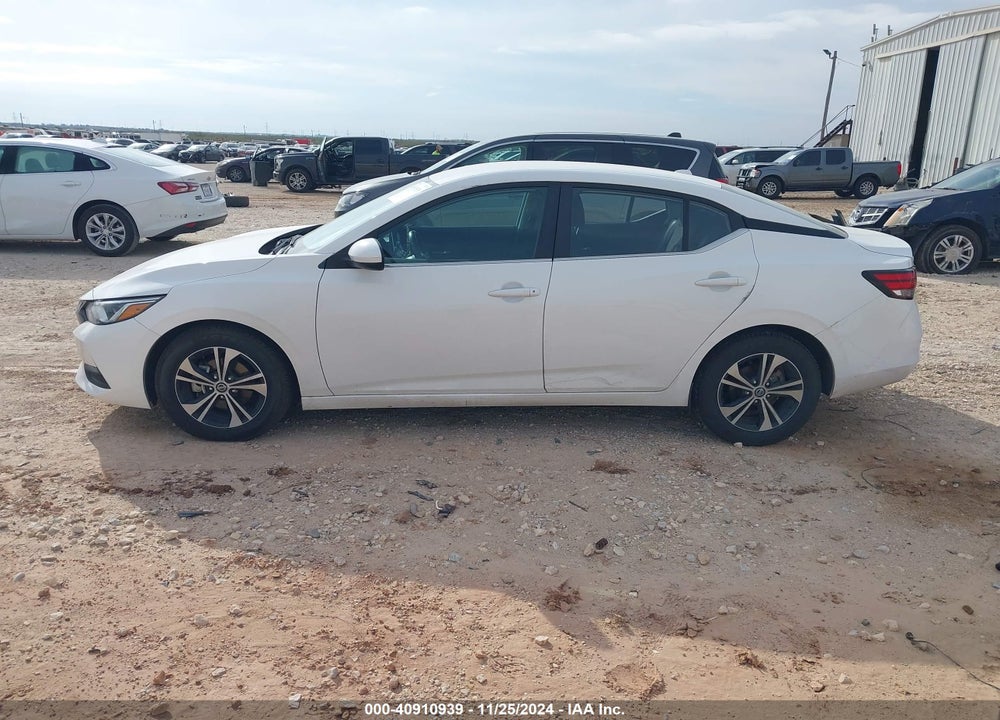 2022 NISSAN SENTRA SV XTRONIC CVT VIN: 3N1AB8CVXNY204793