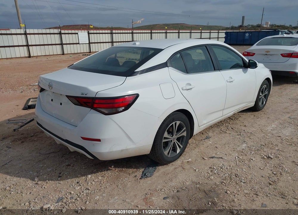 2022 NISSAN SENTRA SV XTRONIC CVT VIN: 3N1AB8CVXNY204793