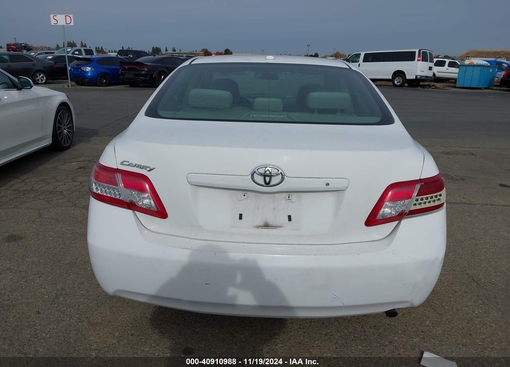 2011 TOYOTA CAMRY VIN: 4T1BF3EK6BU663048