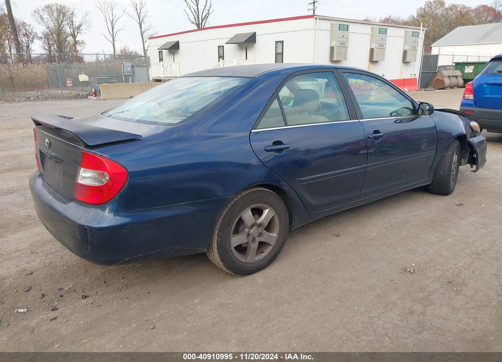 2004 TOYOTA CAMRY SE VIN: 4T1BE32K24U358625