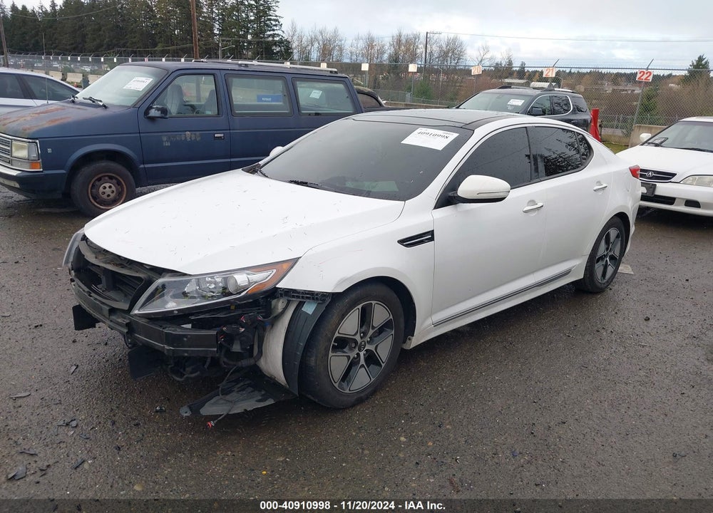 2013 KIA OPTIMA HYBRID EX VIN: KNAGM4AD7D5039430