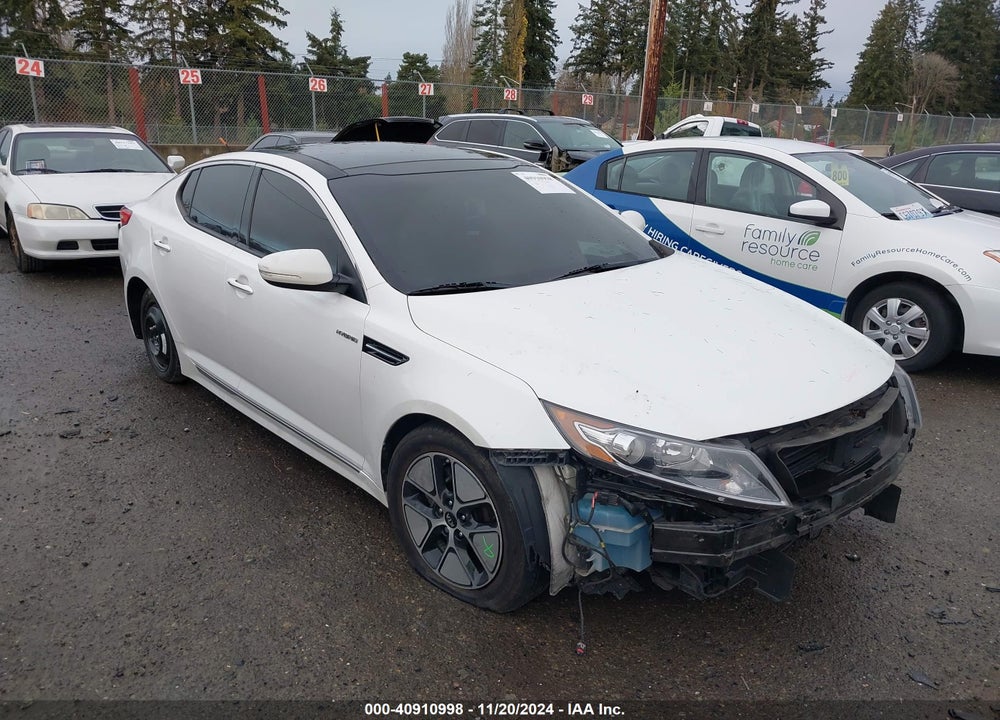 2013 KIA OPTIMA HYBRID EX VIN: KNAGM4AD7D5039430