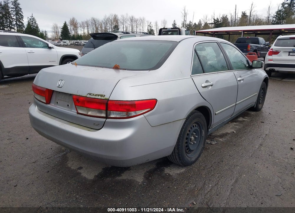 2004 HONDA ACCORD 2.4 LX VIN: 1HGCM55424A097732