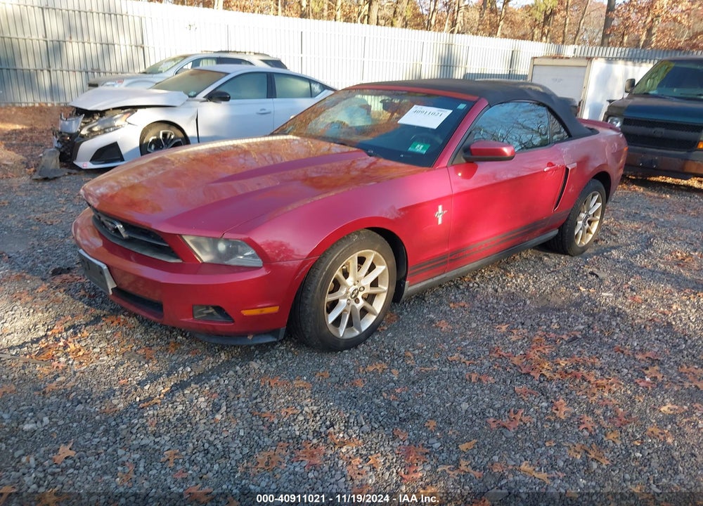 2010 FORD MUSTANG V6/V6 PREMIUM VIN: 1ZVBP8EN4A5121316